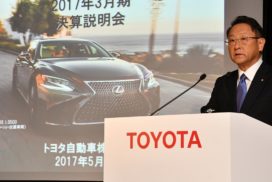 Toyota Posts Decline in Both Sales and Profit for First Time in Five Years