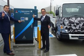Mitsubishi Fuso Gets Ball Rolling on EV Trucking Infrastructure