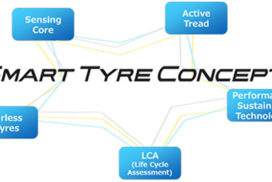 Sumitomo Rubber Unveils Smart Tyre Concept
