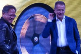 Volkswagen to Adopt Nvidia Vehicle Intelligence Platform