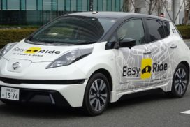 Nissan, DeNA to Start Field Tests for Driverless Easy Ride Service