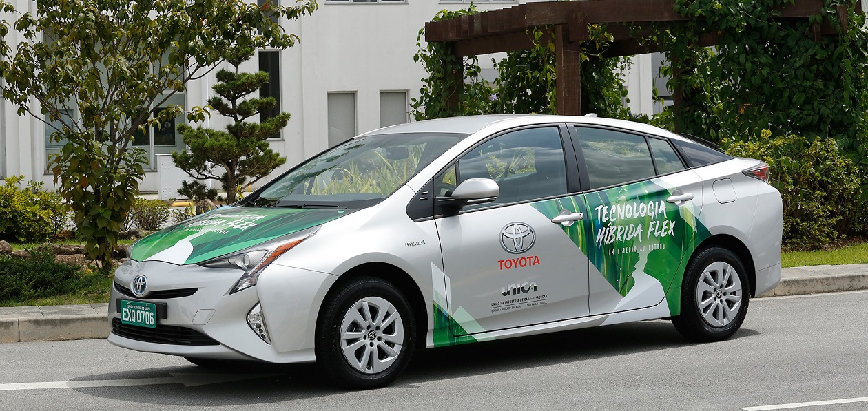 Toyota Unveils Hybrid Flexible-Fuel Vehicle in Brazil