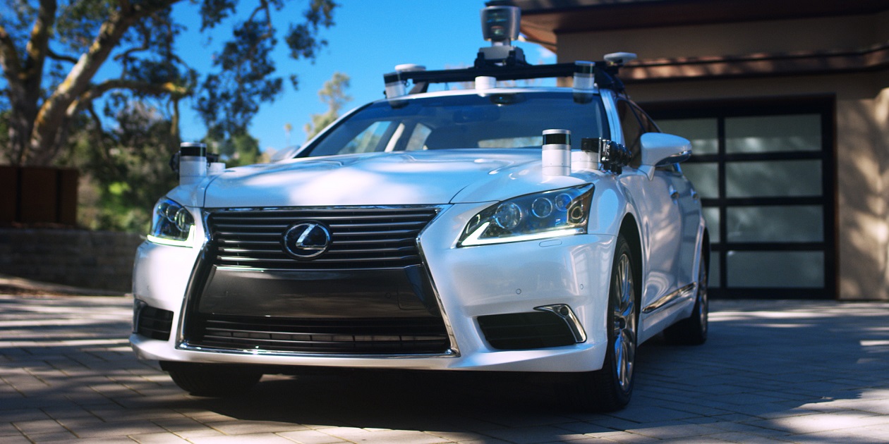 Toyota Showcases Self-Driving Test Vehicle in California