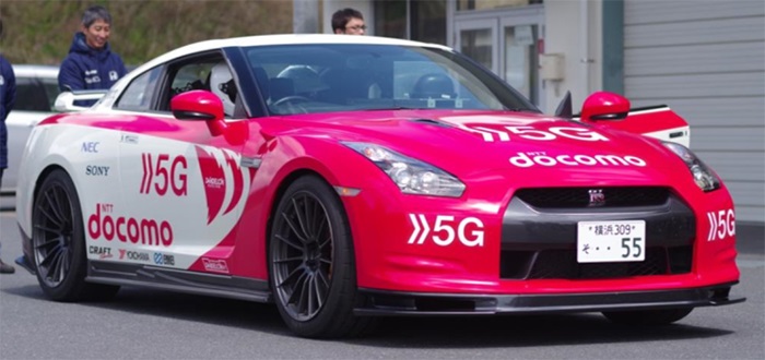 NTT Docomo Transmits 5G Data With Car Traveling 300 Km/h