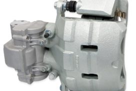 Akebono Develops New Electric Parking Brakes With High Clamping Force for Trucks