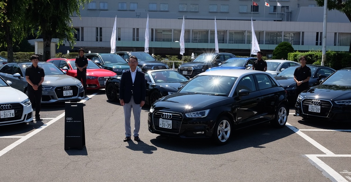 Audi Launches On-Demand Car Rental Service in Japan